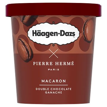 Foto van Haagendazs pierre herme macaron double chocolate ganache 364g bij jumbo