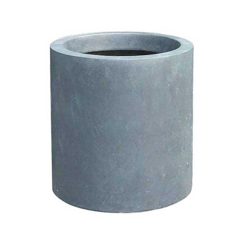 Foto van E'slite - bloempot basic cilinder graniet dia.32x32 cm