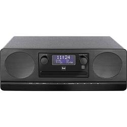 Foto van Dual dab 420 bt radio/cd-speler dab+, vhf (fm) aux, bluetooth, cd zwart