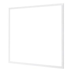 Foto van Led paneel - aigi - 60x60 helder/koud wit 6000k - 32w high lumen - inbouw vierkant - inclusief stekker - mat wit -