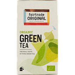 Foto van Fairtrade original organic green tea 20 x 2g bij jumbo