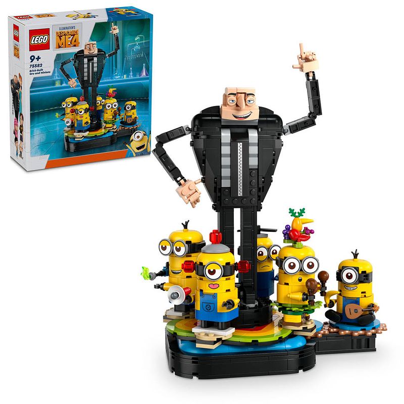 Foto van Lego verschrikkelijke ikke 4 bouwbare gru en minions 75582