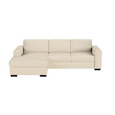 Foto van Bank tom 2-zits chaise - large - vanille - leen bakker