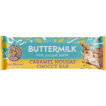 Foto van Buttermilk caramel nougat choccy bar 50g bij jumbo