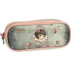 Foto van Santoro london etui mirabelle meisjes 21 cm polyester groen