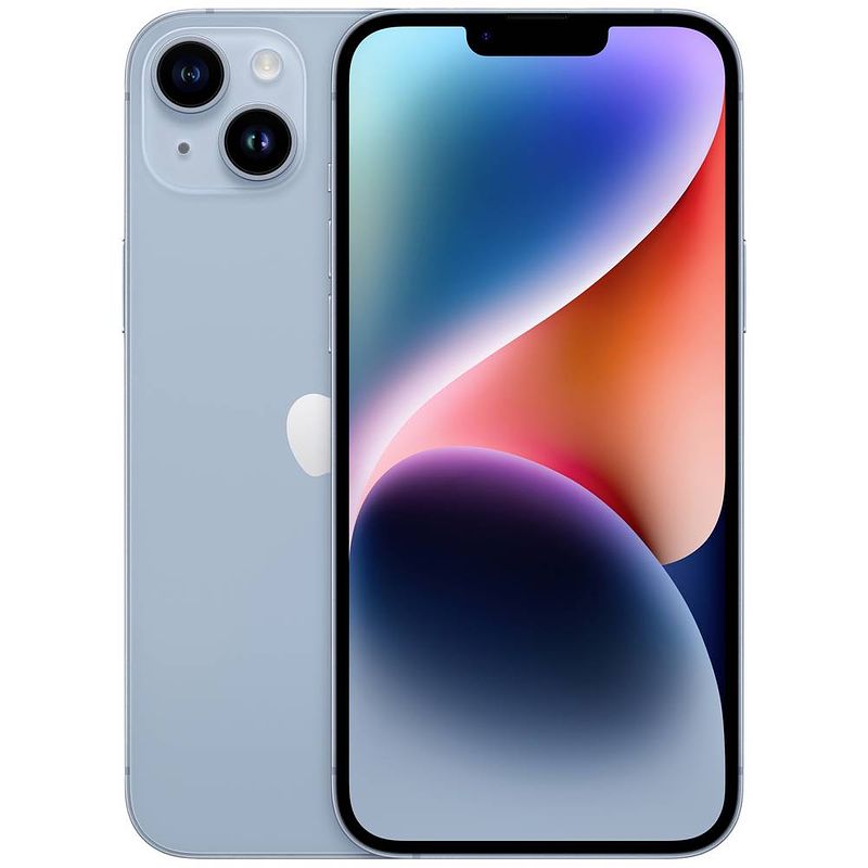 Foto van Apple iphone 14 plus blauw 128 gb 17 cm (6.7 inch)