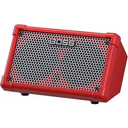 Foto van Boss cube-st2-r cube street ii red mobiele stereo versterker voor muziekinstrumenten en zang