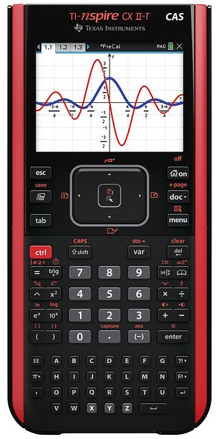 Foto van Rekenmachine texas instruments ti-nspire cx ii-t cas - overig (3243480106931)