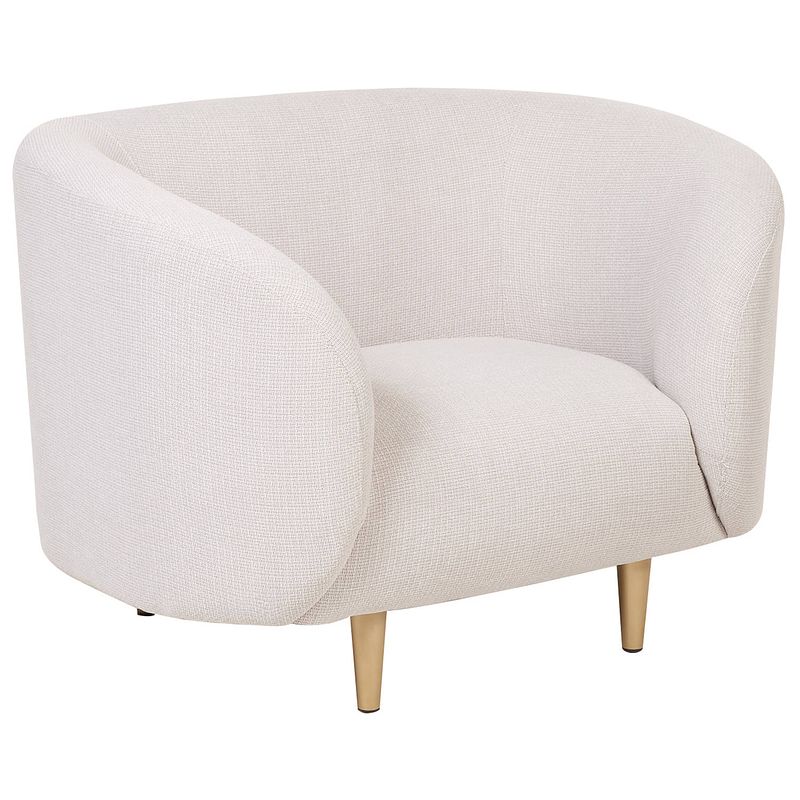 Foto van Beliani loen - fauteuil-beige-polyester