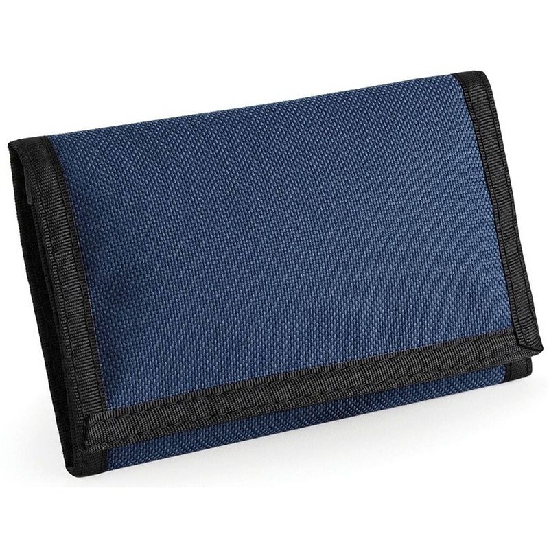 Foto van Portemonnee/portefeuille navy blauw 13 cm - portemonnee