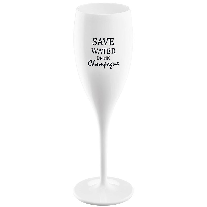 Foto van Koziol champagneglas cheers save water 10 cl