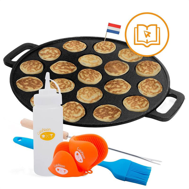 Foto van Cuisinoon poffertjespan - premium