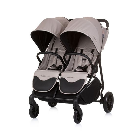 Foto van Chipolino top stars opvouwbare buggy voor 2 kids macadamia