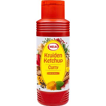 Foto van Hela kruiden ketchup curry original 348g bij jumbo