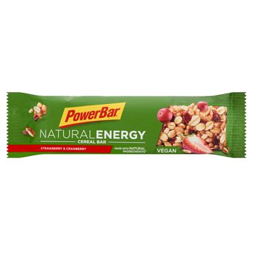 Foto van Powerbar natural energy strawberry cranberry 40g bij jumbo