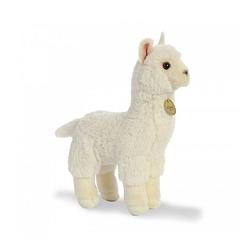 Foto van Aurora knuffelalpaca miyoni junior 30,5 cm pluche wit