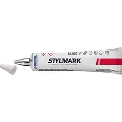 Foto van Markal stylmark original 96652 tubemarker wit 3 mm 1 stuks/pack