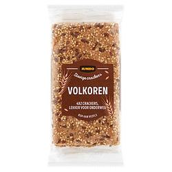 Foto van Jumbo stevige crackers volkoren 4 x 2 stuks 175g