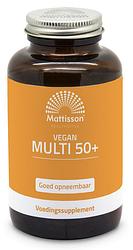 Foto van Mattisson healthstyle vegan multi 50+ capsules