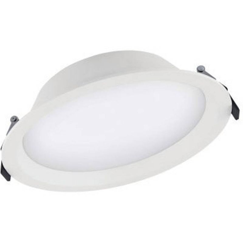 Foto van Ledvance downlight alu dali led-inbouwlamp voor badkamer 35 w ip44 wit