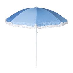 Foto van Strandparasol tess - blauw - ø150 cm