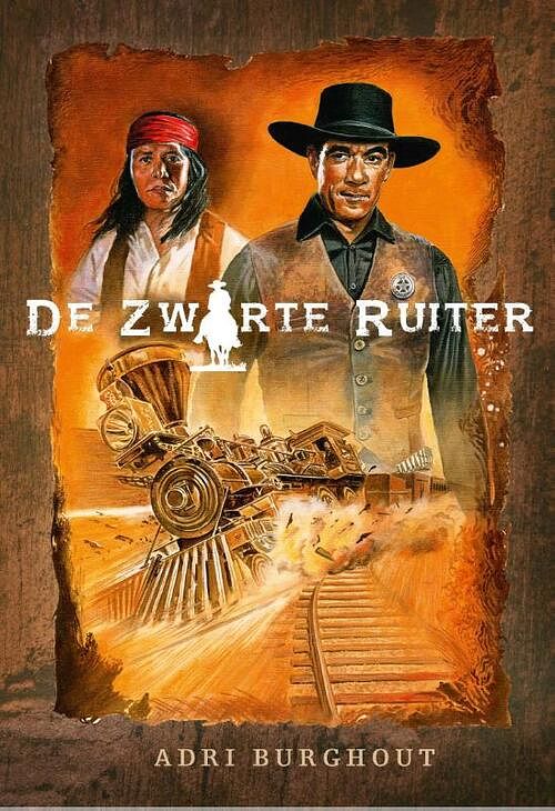 Foto van De zwarte ruiter - adri burghout - hardcover (9789087186906)