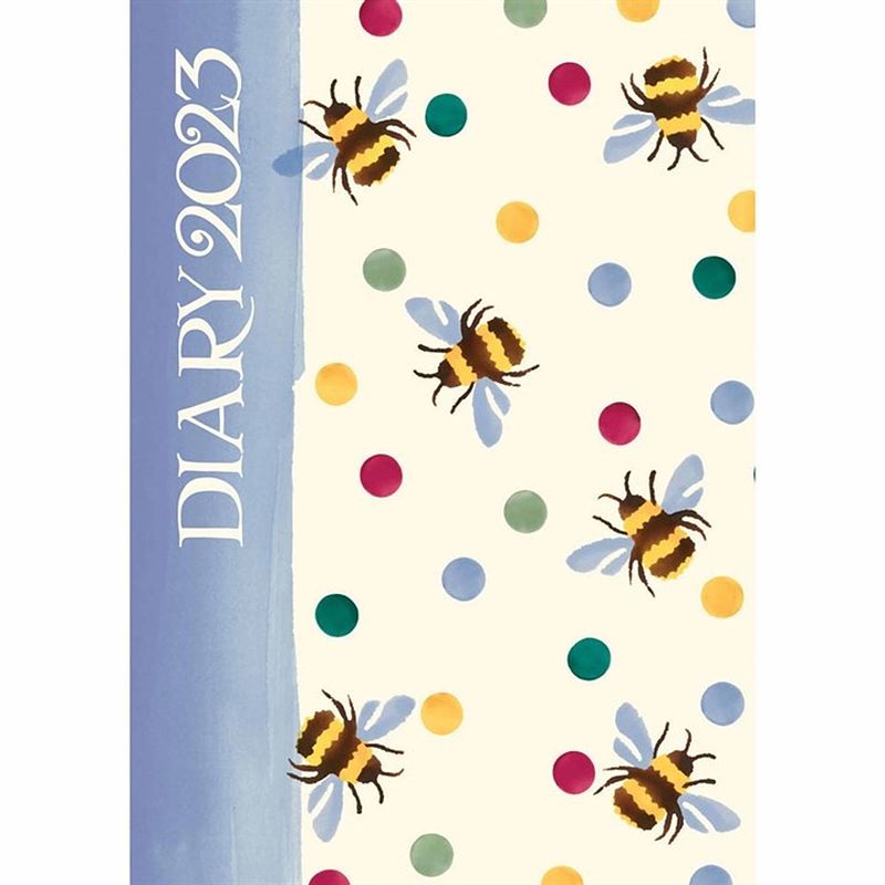 Foto van Emma bridgewater polka dot and bee agenda 2023