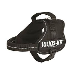 Foto van Julius k9 power harness - mini-mini - s: 40-53 cm-22 mm - zwart - honden