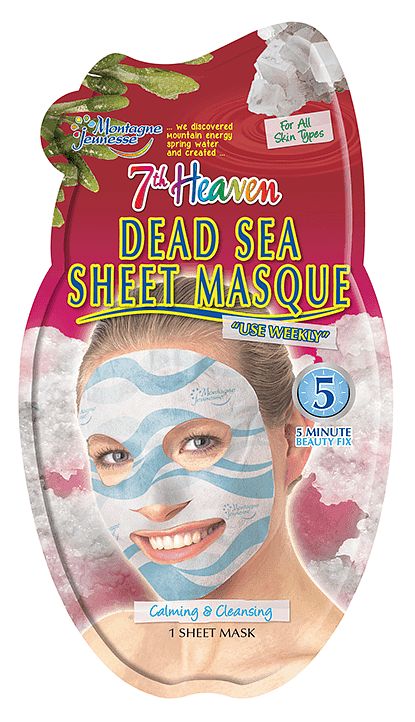 Foto van Montagne jeunesse dead sea sheet mask