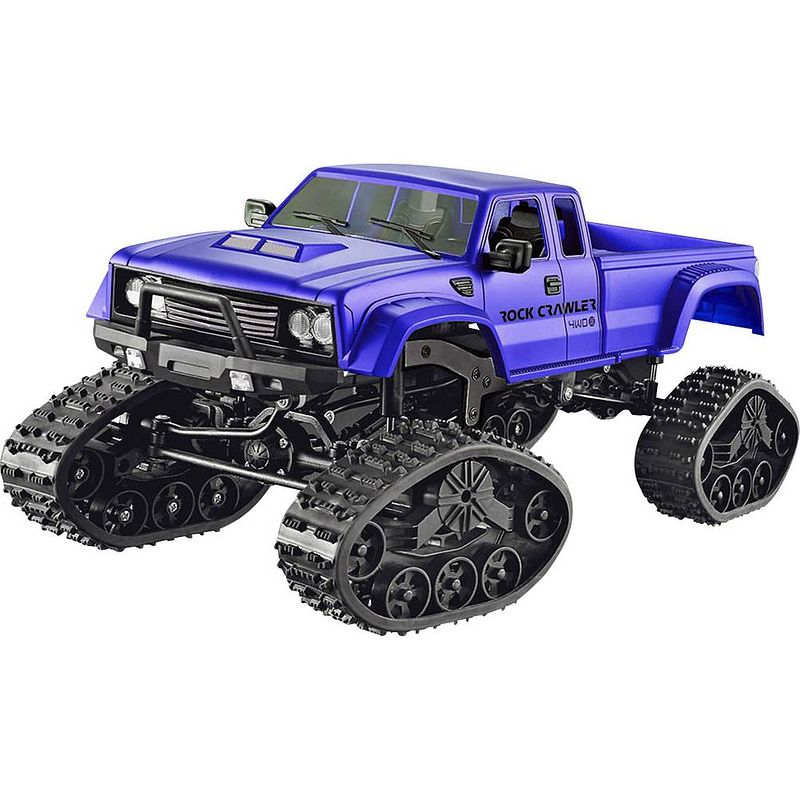 Foto van Amewi pickup truck brushed 1:16 rc auto elektro crawler 4wd rtr 2,4 ghz