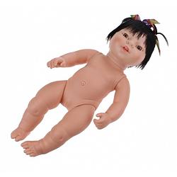 Foto van Berjuan babypop zonder kleren newborn aziatisch 38 cm meisje