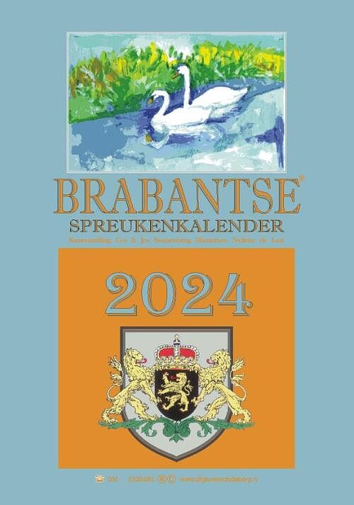 Foto van Brabantse spreukenkalender 2024 - cor swanenberg, jos swanenberg - paperback (9789055125289)