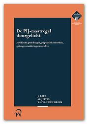 Foto van De pij-maatregel doorgelicht - j reef, m. jeltes, y.n. van den brink - paperback (9789462406087)