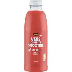 Foto van Jumbo verse smoothie aardbei, appel & banaan 750ml