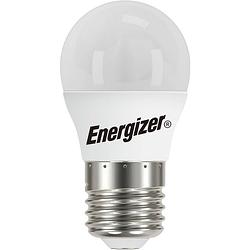Foto van Energizer energiezuinige led kogellamp - e27 - 5,5 watt - warmwit licht - dimbaar - 1 stuk