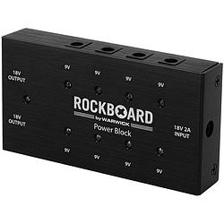 Foto van Rockboard power block multi power supply multi-voeding voor effectpedalen
