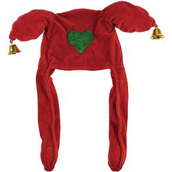 Foto van Studio 100 muts kabouter plop junior fleece rood