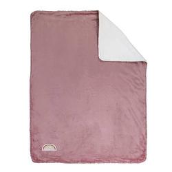 Foto van Nattou superzachte deken sasha & pauline - 75 x 100 cm - vanaf de geboorte - 100% polyester - roze