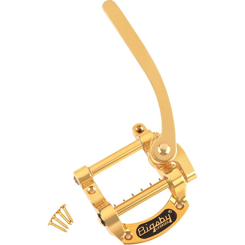 Foto van Bigsby licensed b500g gold vibrato staartstuk