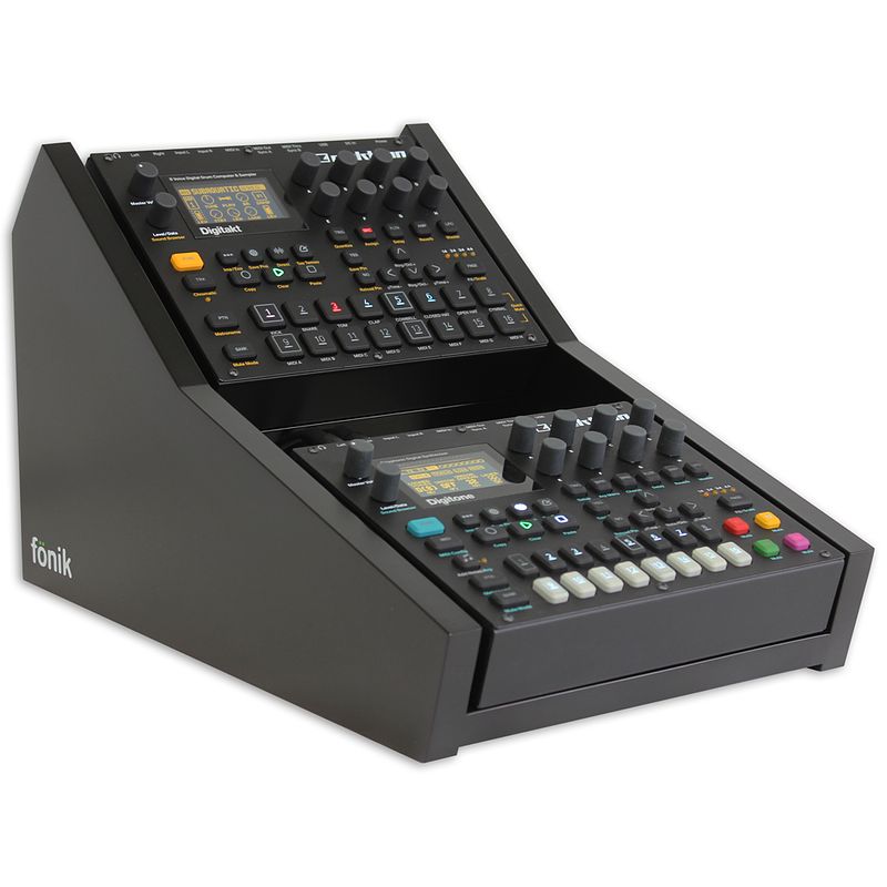 Foto van Fonik audio innovations elektron digitakt/digitone 2 tier black