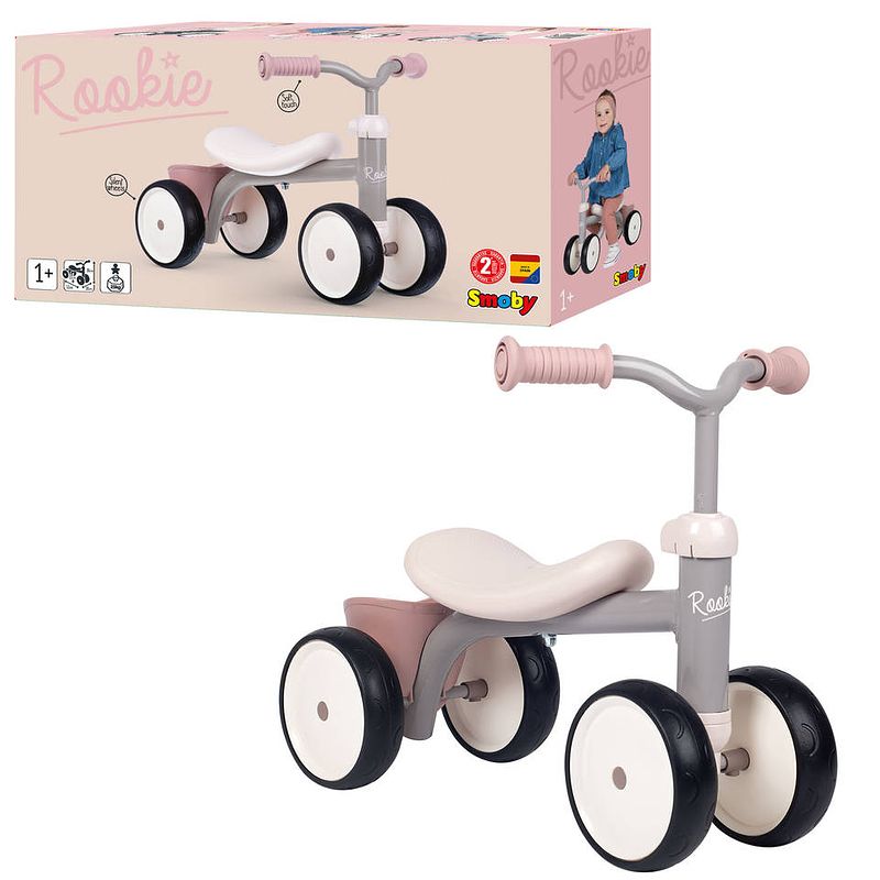 Foto van Smoby rookie loopfiets - roze