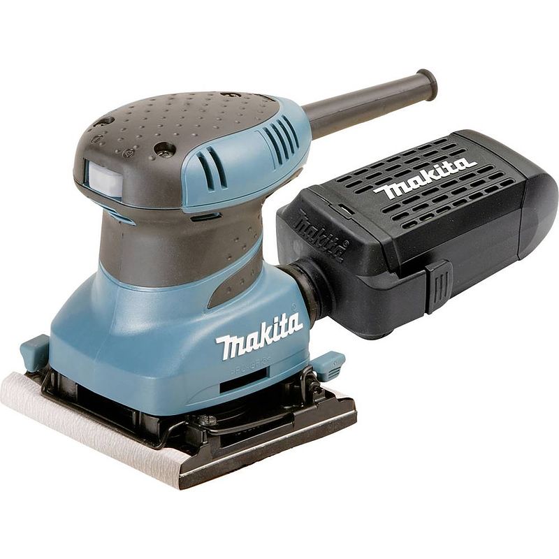 Foto van Makita makita bo4555j vlakschuurmachine 200 w 102 x 112 mm