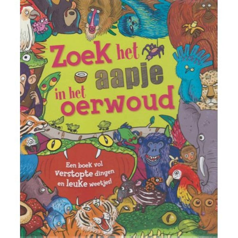 Foto van Zoek het aapje in het oerwoud