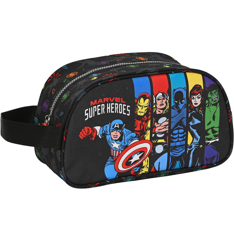 Foto van Marvel avengers toilettas, super heroes - 26 x 15 x 12 cm - polyester