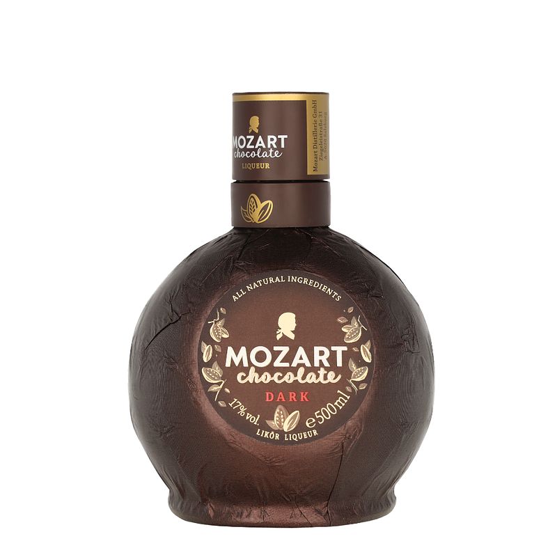 Foto van Mozart dark chocolate 50cl likeur