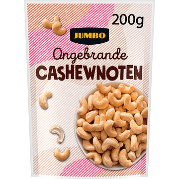 Foto van Jumbo ongebrande cashewnoten 200g