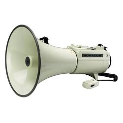 Foto van Monacor tm-45 megafoon met handmicrofoon, met geluiden