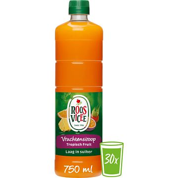 Foto van Roosvicee vruchtensiroop tropisch fruit 750ml bij jumbo