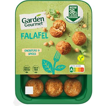 Foto van Garden gourmet falafel vegan 190g bij jumbo