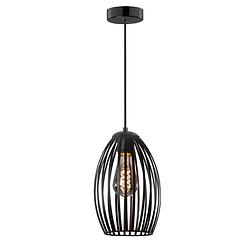 Foto van Infiori -ghlight - gabbia - hanglamp - e27 - 10 x 10 x 130cm - zwart